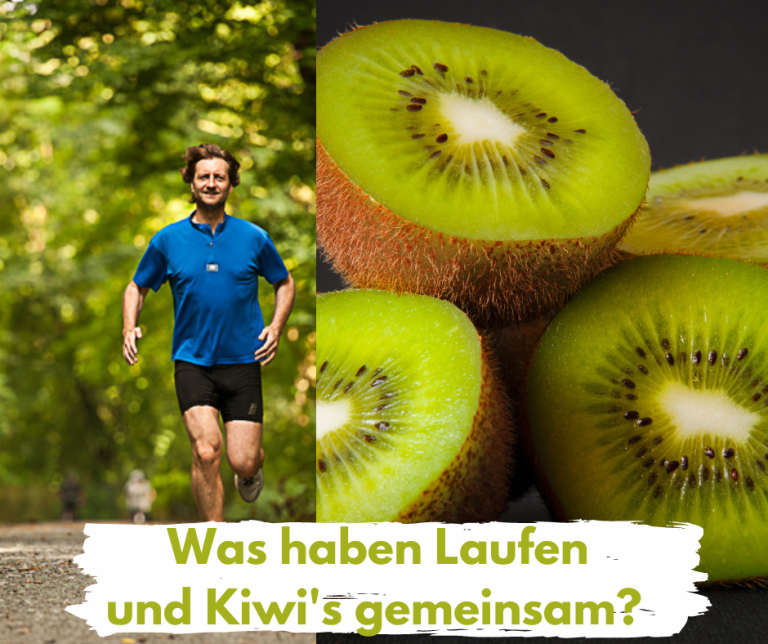 Laufen Kiwi gesund