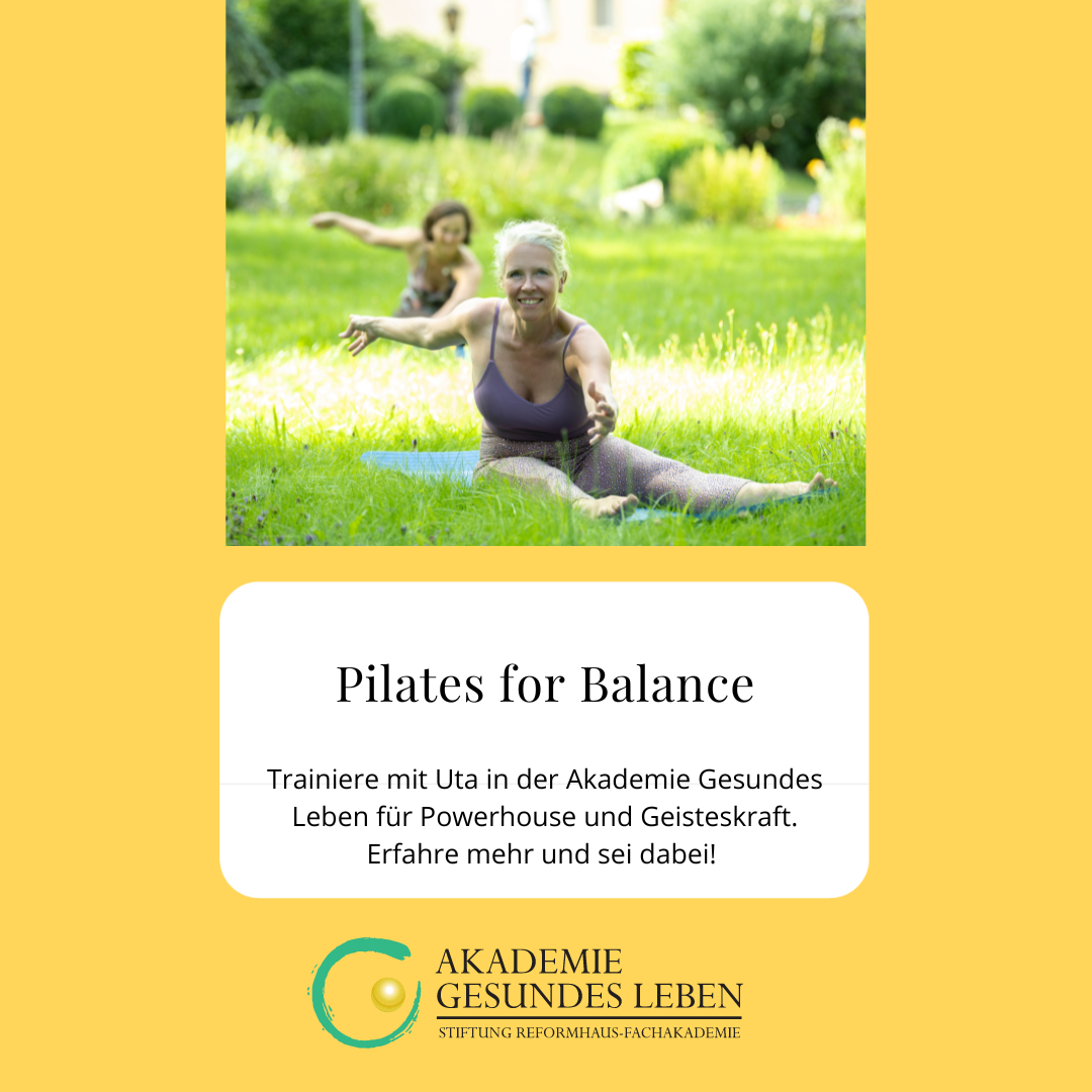 Pilates for Balance Akademie gesundes Leben